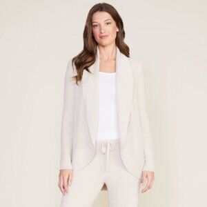 Barefoot Dream Cream Bamboo Chic Lite Cardigan - Size L